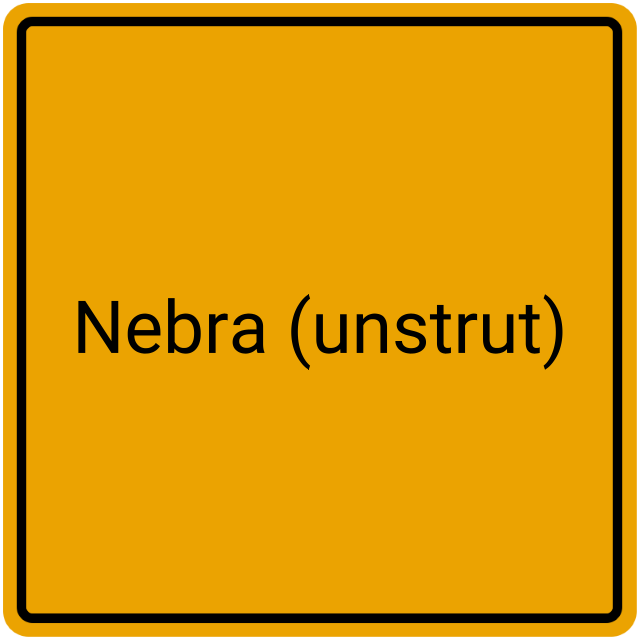 Meldebestätigung Nebra (Unstrut)